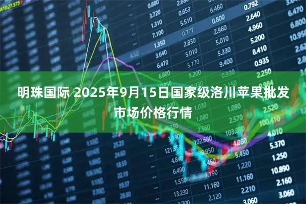 明珠国际 2025年9月15日国家级洛川苹果批发市场价格行情